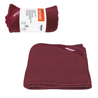 Thermal Fleece Blanket - Burgundy Thermal Fleece Blanket - Burgundy