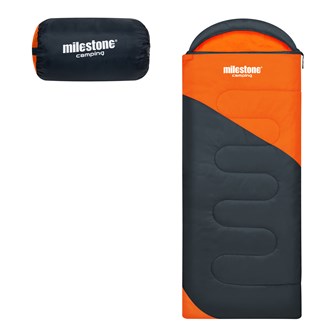 250 Hooded Envelope Sleeping Bag- Orange 250 Hooded Envelope Sleeping Bag- Orange