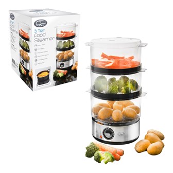 3-Layer Compact Food Steamer 3-Layer Compact Food Steamer