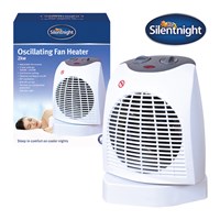 Silentnight 2Kw 90° Oscillating Fan Heater Silentnight 2kW 90° Oscillating Fan