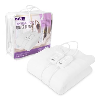 Bauer Electric Under Blanket Superking - 150x200cm Bauer Electric Under Blanket Superking - 150x200cm