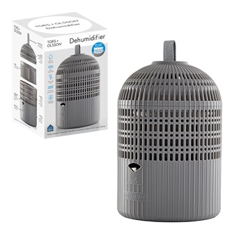 T+O 950ml refillable Dehumidifier - Mist Grey T+O 950ml refillable Dehumidifier - Mist Grey