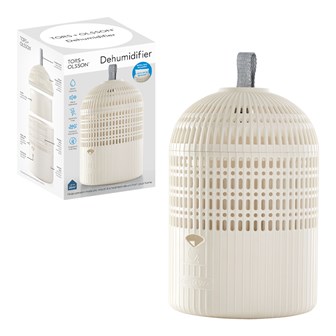 T+O 950ml refillable Dehumidifier - Off White T+O 950ml refillable Dehumidifier - Off White