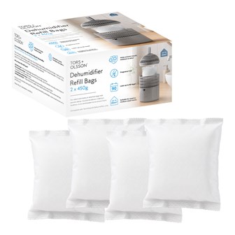 TORS + OLSSON Dehumidifier Refill Set - 2pcs 450g TORS + OLSSON Dehumidifier Refill Set - 2pcs 450g