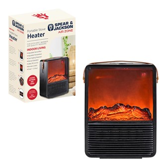 PTC Fireplace Heater With Remote Control