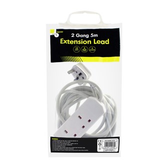 2 Way 5M Extension Lead - 13A 2 Way 5M Extension Lead - 13A