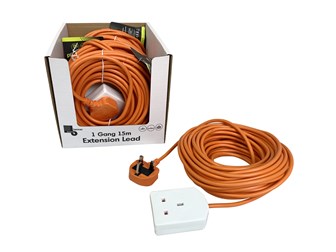 1 Way 15M Extension Lead - 5A 1 Way 15M Extension Lead - 5A