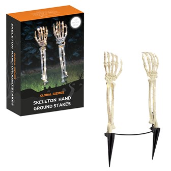 2 pk Lighted Skeleton Arm Stakes 2 pk Lighted Skeleton Arm Stakes