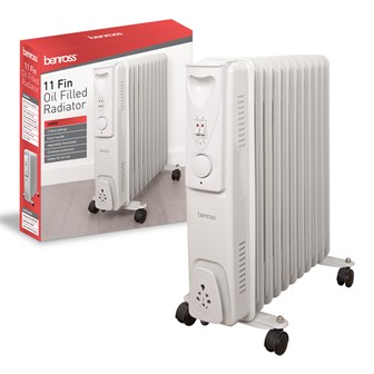 11 Fin Oil Filled Radiator - 2500w 11 Fin Oil Filled Radiator - 2500w