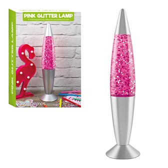 16" Pink Glitter Lamp - Lava Lamp Shape 16" Pink Glitter Lamp - Lava Lamp Shape
