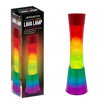 16" Lava Lamp Tower-Rainbow colours 16" Lava Lamp Tower-Rainbow colours