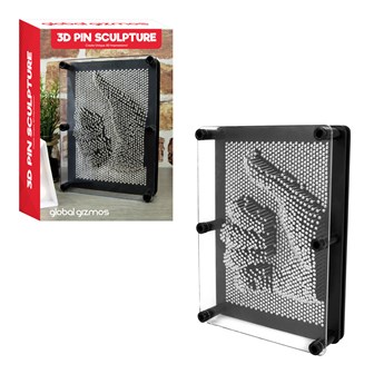 Pin Art Gadget - 7x5" Metal Pin Art Gadget - 7x5" Metal