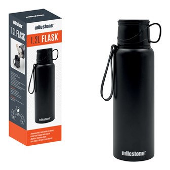 1.2L Double Walled Stainless Steel Flask 1.2L Double Walled Stainless Steel Flask