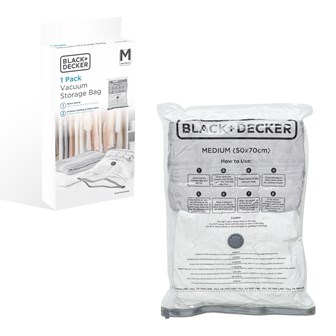 B+D Vacuum Bag 1pk Medium