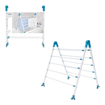 B+D Over Bath Extendable Airer Aqua B+D Over Bath Extendable Airer Aqua