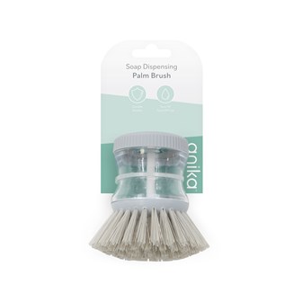 Soap dispensing palm brush Soap dispensing palm brush