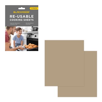 Blackmoor Reusable Cooking Sheets - 2 Pack Blackmoor Reusable Cooking Sheets - 2 Pack