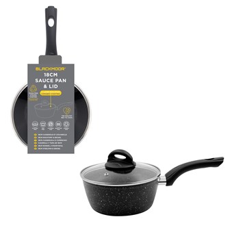 Blackmoor 18cm Sauce Pan & Lid