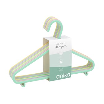 Kids Plastic Hangers, Set of 8 Kids Plastic Hangers, Set of 8
