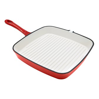 Blackmoor Cast Iron 23.5cm griddle pan Red Blackmoor Cast Iron 23.5cm griddle pan Red