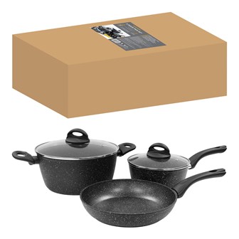 Blackmoor Home Pan Set-Hybrid Stone Non Stick