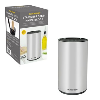 Blackmoor Stainless Steel Universal Knife Block Blackmoor Stainless Steel Universal Knife Block