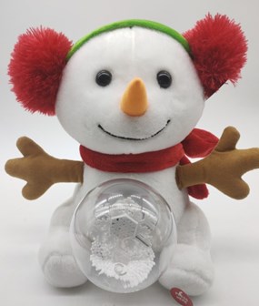 Snowman With Musical LED Snow Ball Snowman With Musical LED Snow Ball