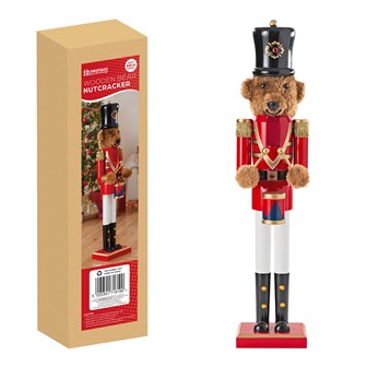 60cm Bear Wooden Nutcracker 60cm Bear Wooden Nutcracker