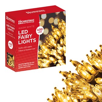 400 Shadeless Warm White LED Fairy Lights 400 Shadeless Warm White LED Fairy Lights