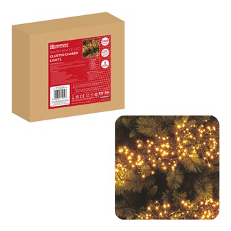2000 Warm White Cluster Chaser Light 2000 Warm White Cluster Chaser Light
