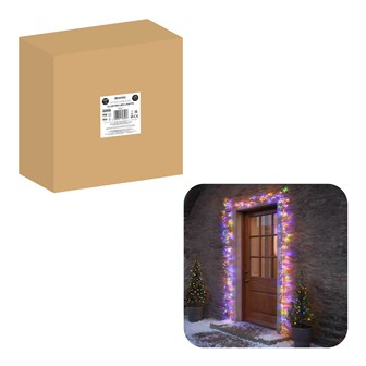 440LED Super Brights Door Garland Light-Multi-Col 440LED Super Brights Door Garland Light-Multi-Col