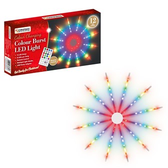 60cm Firework Colour Burst Star Light 60cm Firework Colour Burst Star Light