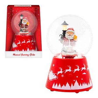 Xmas Santa Musical Snow Globe Xmas Santa Musical Snow Globe