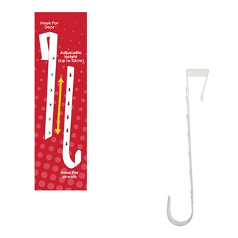 Adjustable Length Wreath Hanger
