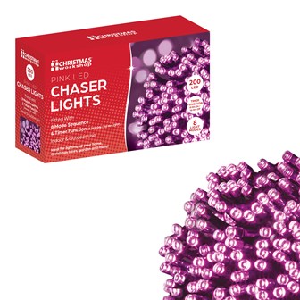 200 LED Pink Chaser Lights 200 LED Pink Chaser Lights