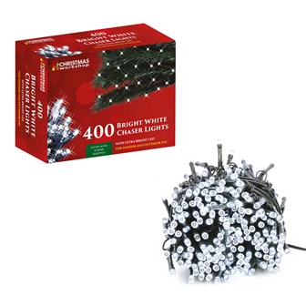 400 LED White Chaser Lights