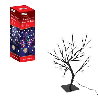 45CM 48 LED Blossom Tree - Multi Coloured