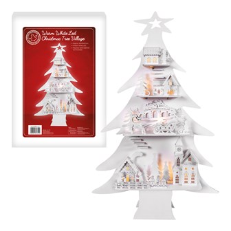 Wooden LED City In Tree Wooden LED City In Tree