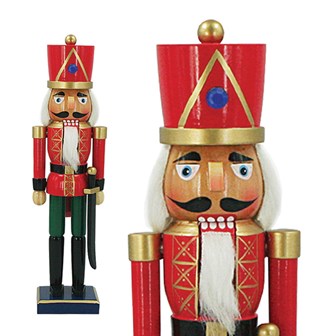 35.5cm Wooden Nutcracker