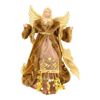 12" Copper Tree Top Angel 12" Copper Tree Top Angel