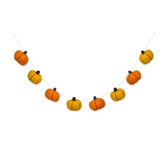 1.3M Felt Pumpkin Garland 1.3M Felt Pumpkin Garland