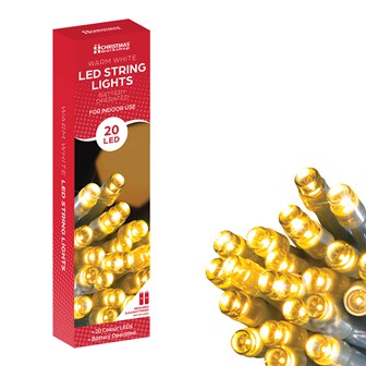 BO 20 LED String Lights - Warm White BO 20 LED String Lights - Warm White