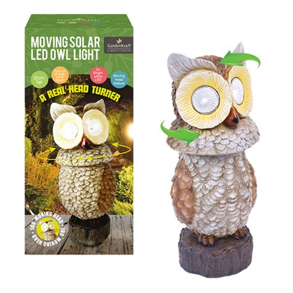 Solar Owl Spot Light With Moving Head