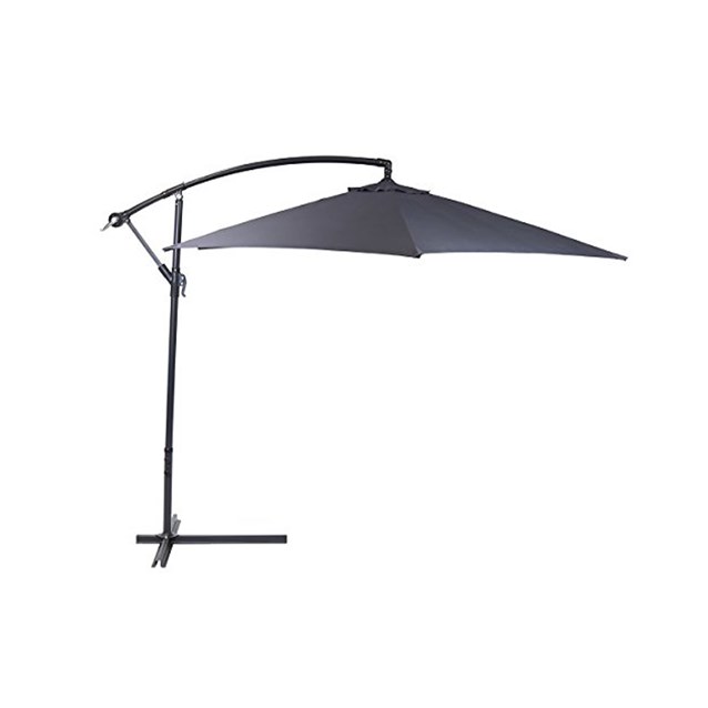 3M Cantilever Banana Parasol - 6 Ribs - Grey 3M Cantilever Banana Parasol - 6 Ribs - Grey