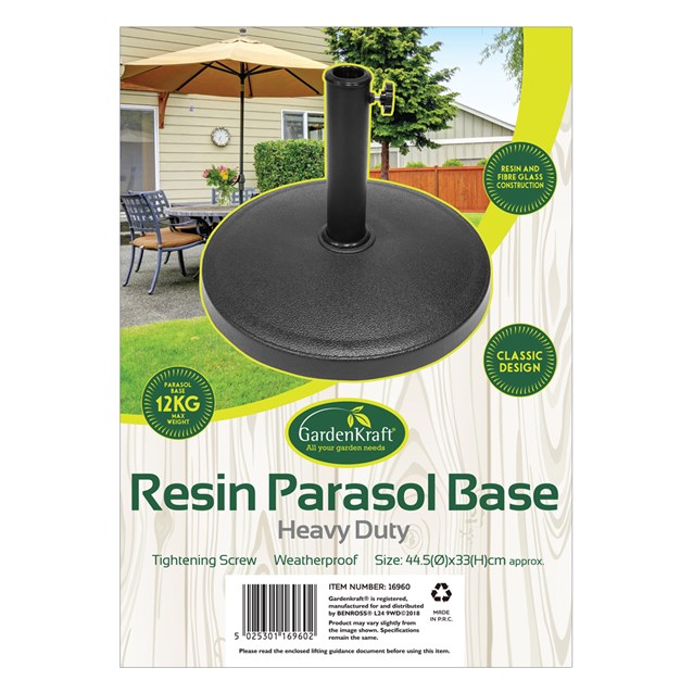 Resin Parasol Base Resin Parasol Base