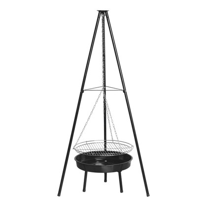 portable tripod fire pit