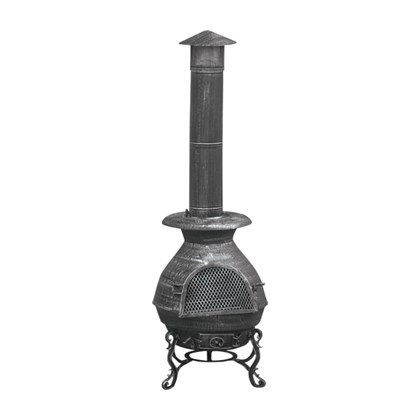 Cast Iron Chiminea - Garden Patio Heater