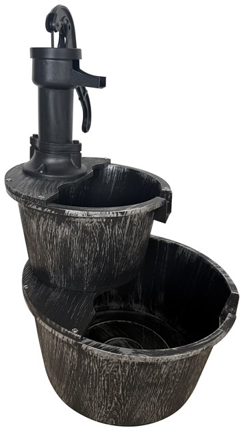 2 Tier Barrel Fountain (with 2.55m Cable) 2 Tier Barrel Fountain (with 2.55m Cable)