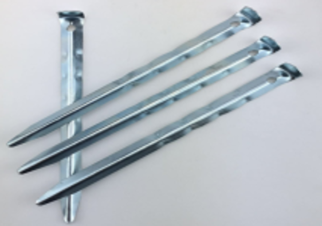 10 PACK Ripple Angle Ground Pegs 10 PACK Ripple Angle Ground Pegs