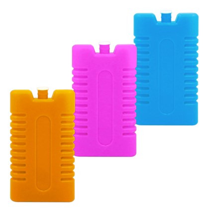 3 Pack 200ml Ice Pack - 3 Assorted Colours